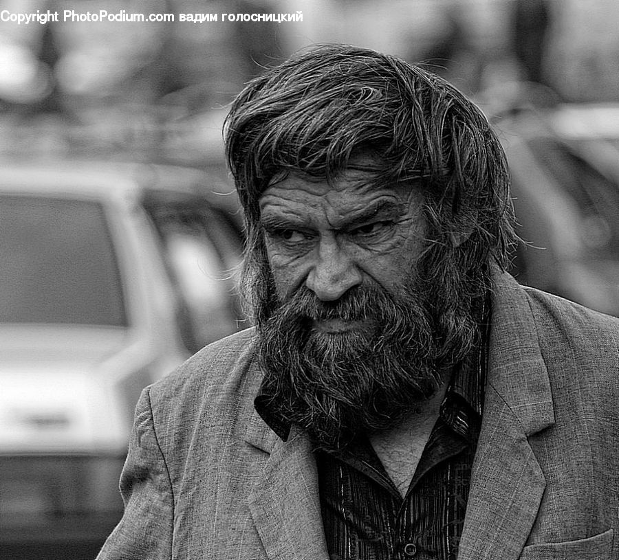 People, Person, Human, Beard, Hair, Portrait