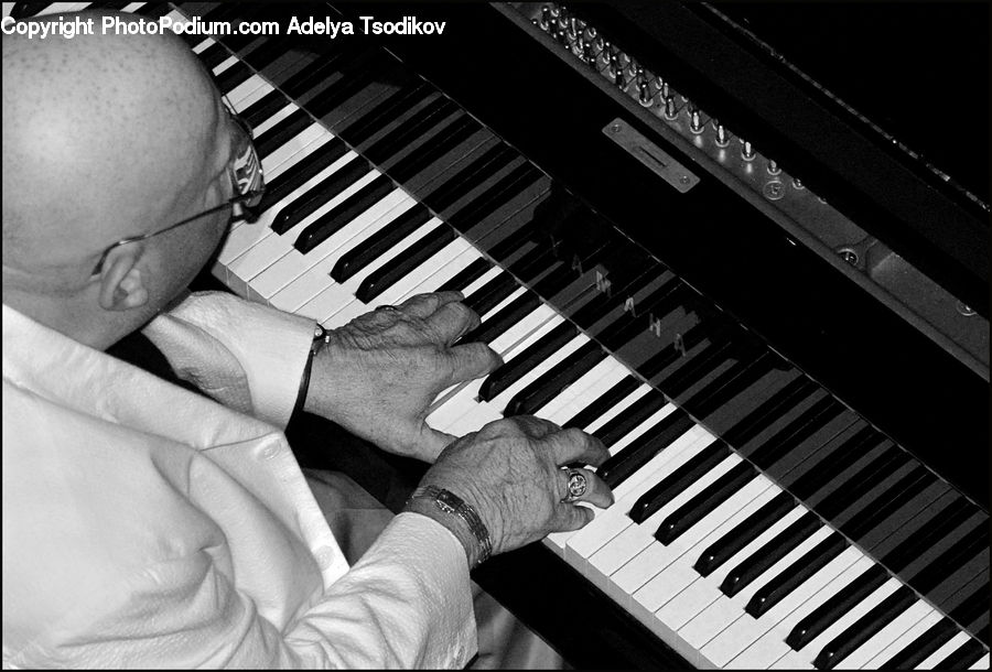 Musical Instrument, Piano, Person, Portrait