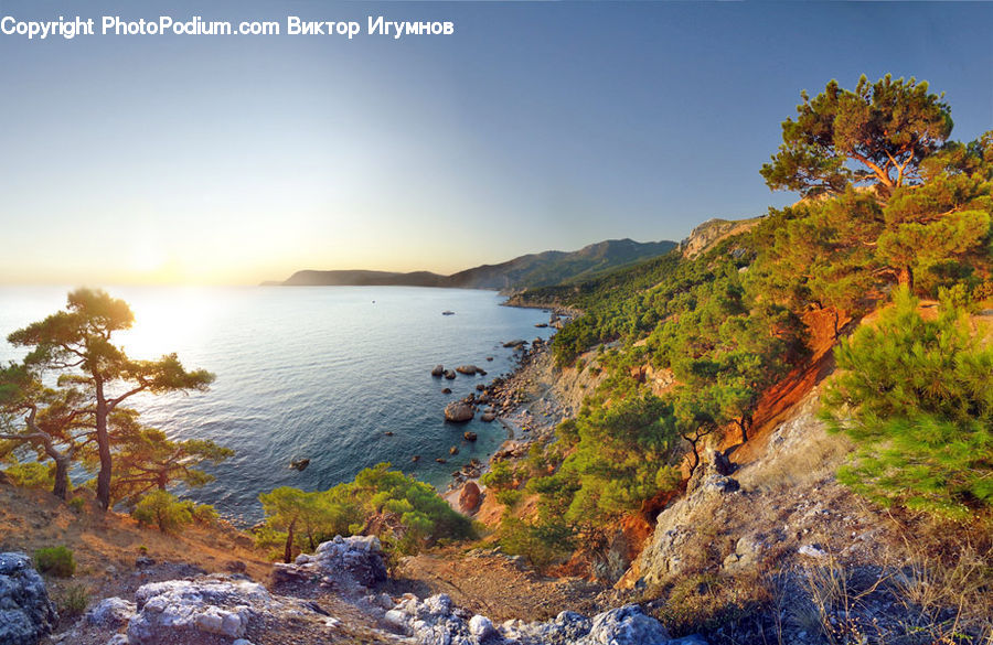 Promontory, Path, Trail, Coast, Outdoors, Sea, Water
