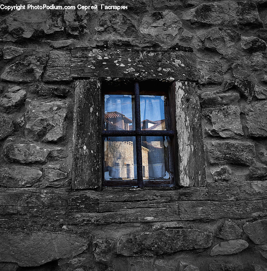 Fence, Wall, Hole, Brick, Rubble, Rock
