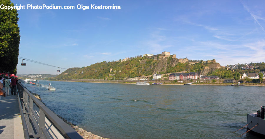 Coast, Outdoors, Sea, Water, Boardwalk, Deck, Path