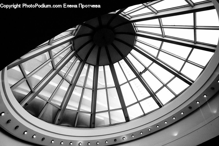 Architecture, Housing, Skylight, Window, Dome