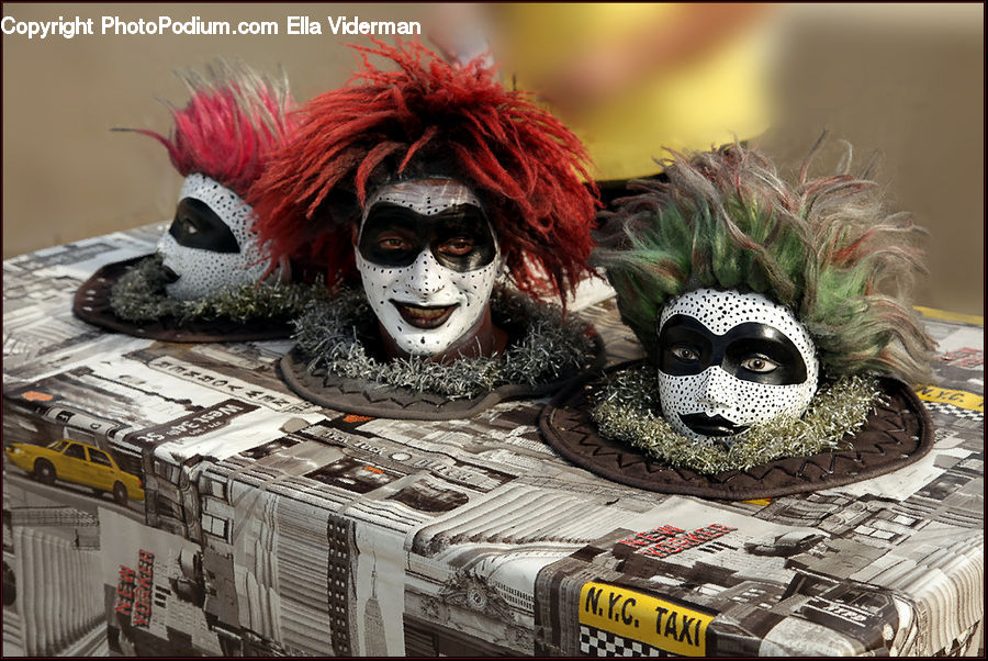 Clown, Performer, Person, Carnival, Festival, Parade, Costume