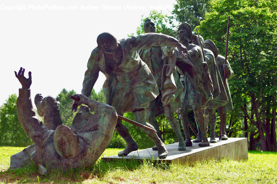 People, Person, Human, Art, Sculpture, Statue, Fountain