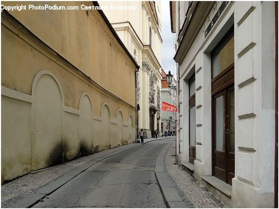 Alley, Alleyway, Road, Street, Town, Downtown, Neighborhood