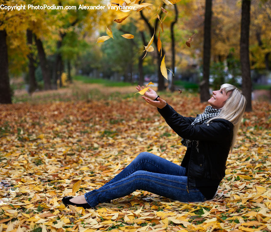 People, Person, Human, Blonde, Female, Woman, Park