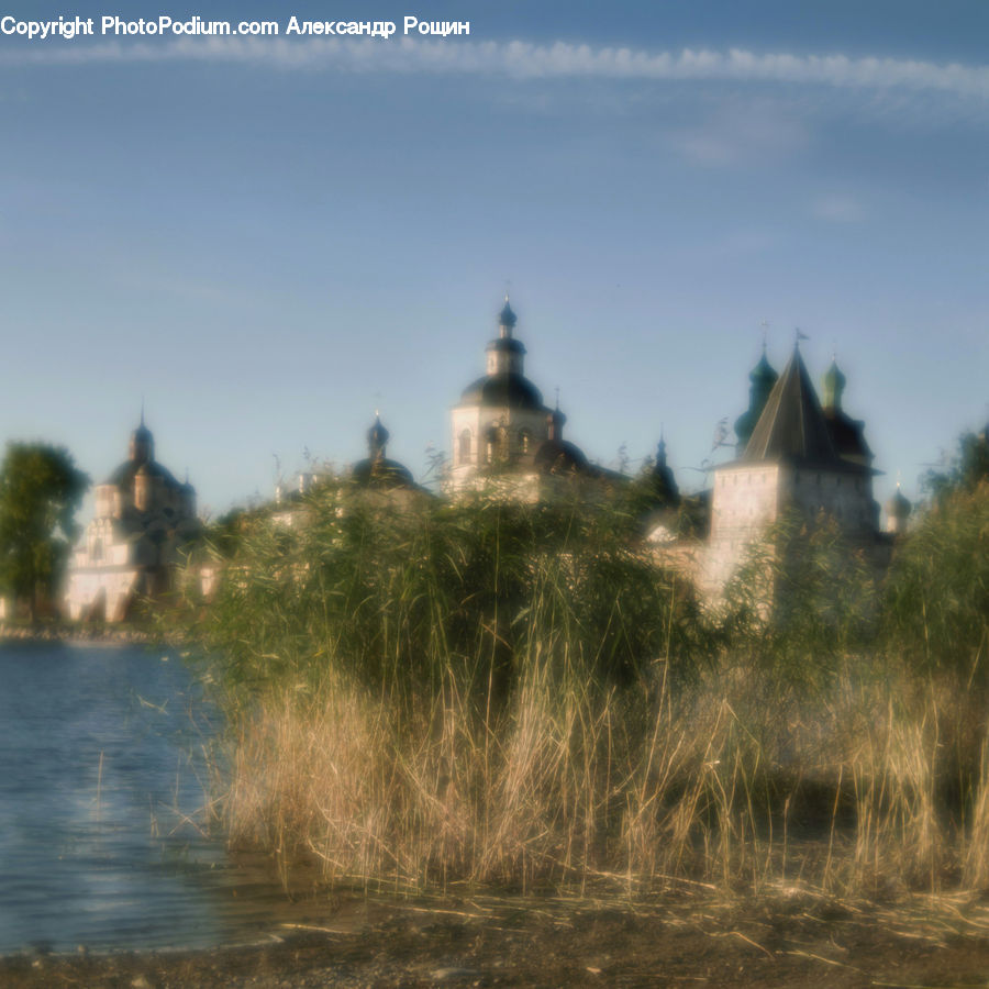Architecture, Castle, Fort, Ditch, Moat, Church, Worship