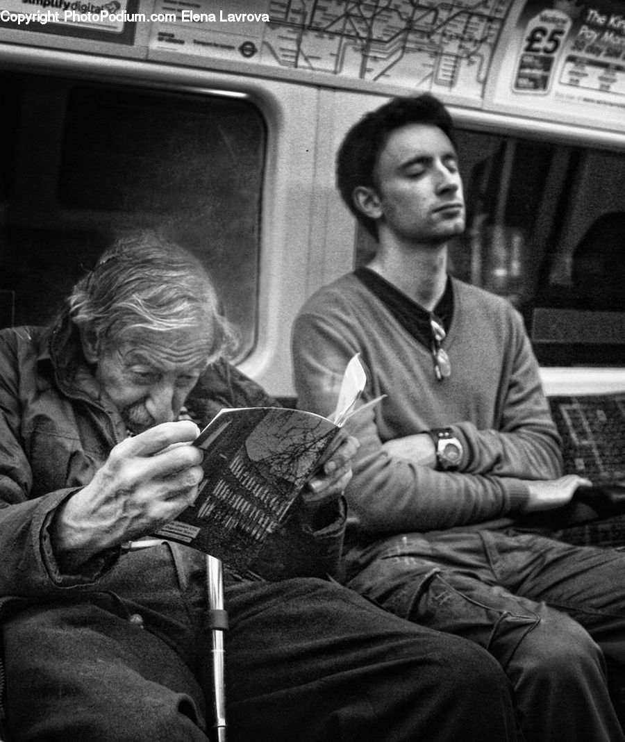 People, Person, Human, Portrait, Subway, Train