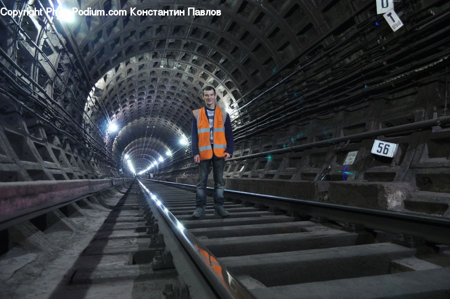 Tunnel, Subway, Train, Train Station, Vehicle, Car, Jeep