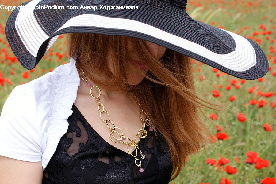 Blossom, Flora, Flower, Plant, Poppy, People, Person