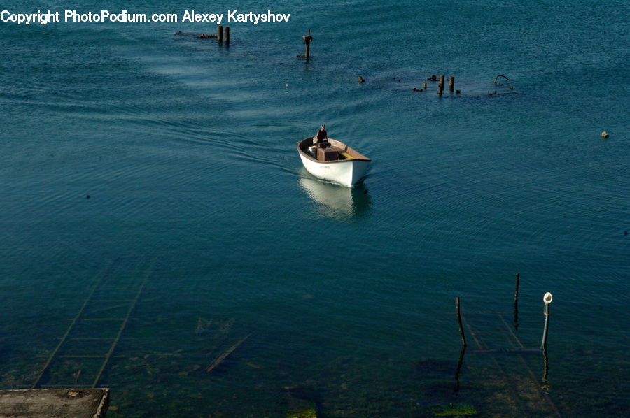 Boat, Watercraft, Dinghy, Outdoors, Ripple, Water, Rowboat