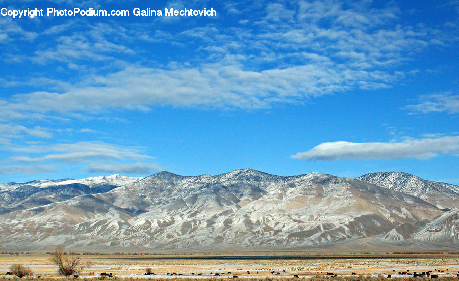 Mountain, Mountain Range, Outdoors, Azure Sky, Cloud, Sky, Crest