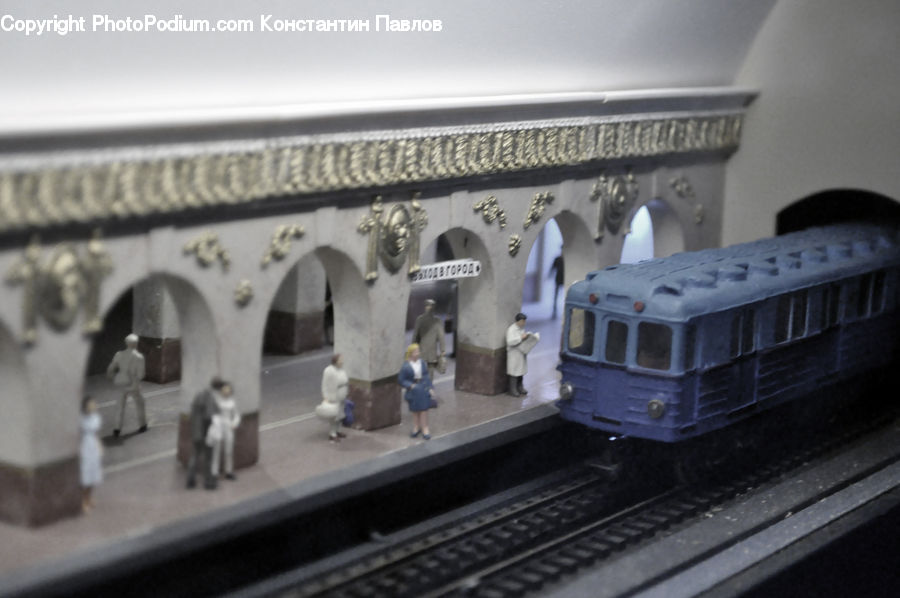 Train, Vehicle, Arch, Motor, Motorcycle, Tomb, Engine