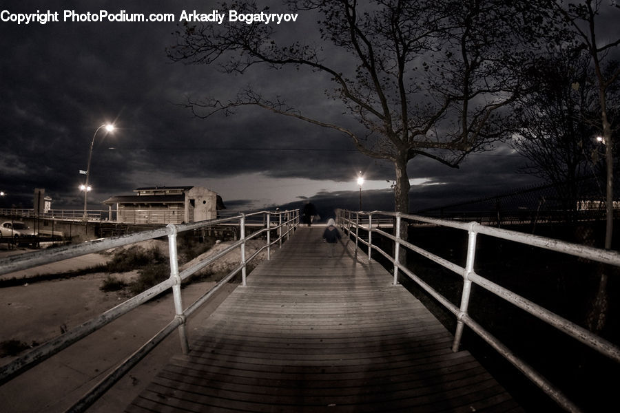 Boardwalk, Deck, Path, Sidewalk, Walkway