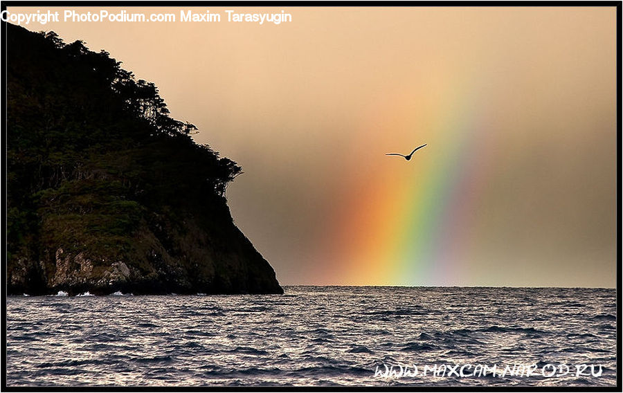 Outdoors, Rainbow, Sky, Dawn, Dusk, Sunrise, Sunset