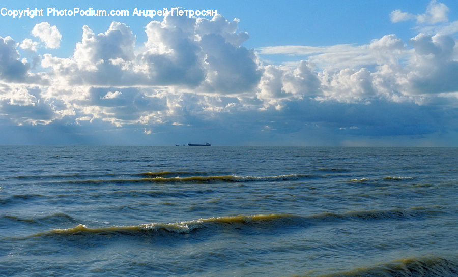 Ocean, Outdoors, Sea, Water, Azure Sky, Cloud, Sky