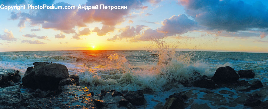 Rock, Ocean, Outdoors, Sea, Water, Coast, Beach