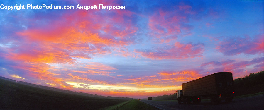 Dawn, Dusk, Red Sky, Sky, Sunrise, Sunset, Outdoors