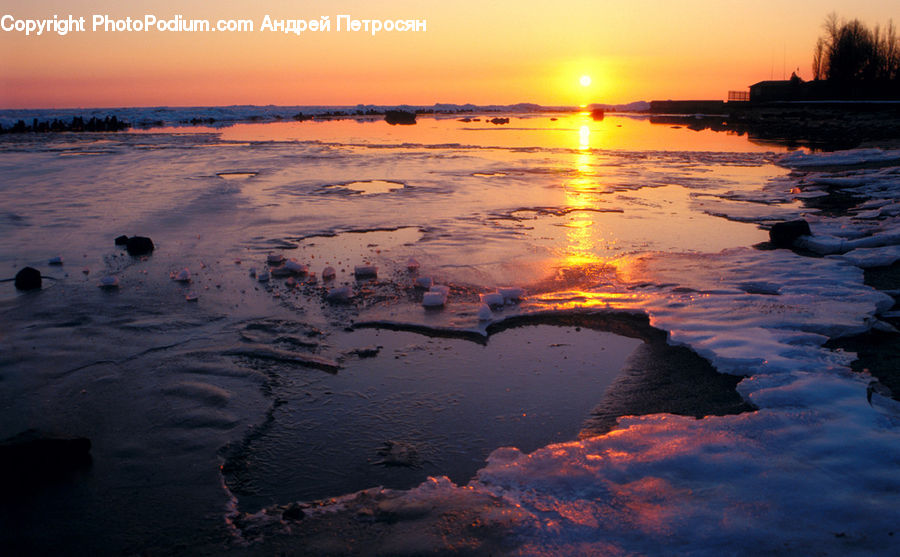 Dawn, Dusk, Sky, Sunrise, Sunset, Outdoors, Sunlight