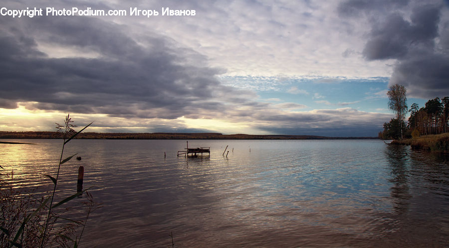 Azure Sky, Cloud, Outdoors, Sky, Sea, Water, Cumulus