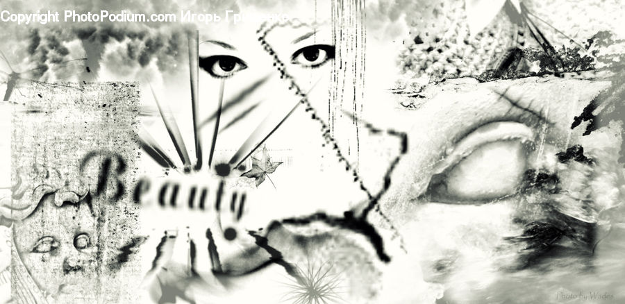 Drawing, Sketch, Paper, Art