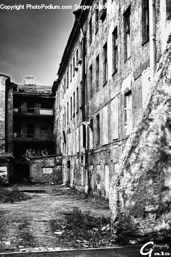 Alley, Alleyway, Road, Street, Town, Building, Downtown