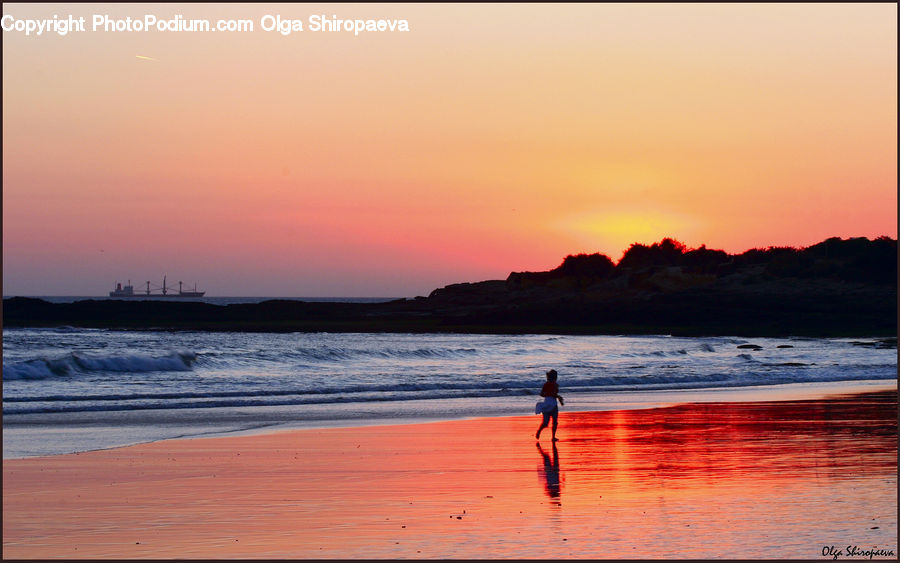 Dawn, Dusk, Red Sky, Sky, Sunrise, Sunset, Outdoors