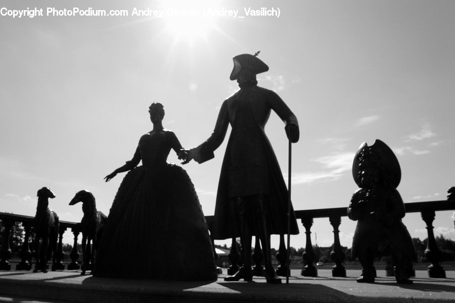 People, Person, Human, Silhouette, Stage, Clothing, Dress