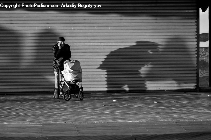 People, Person, Human, Motor, Motorcycle, Vehicle, Boardwalk