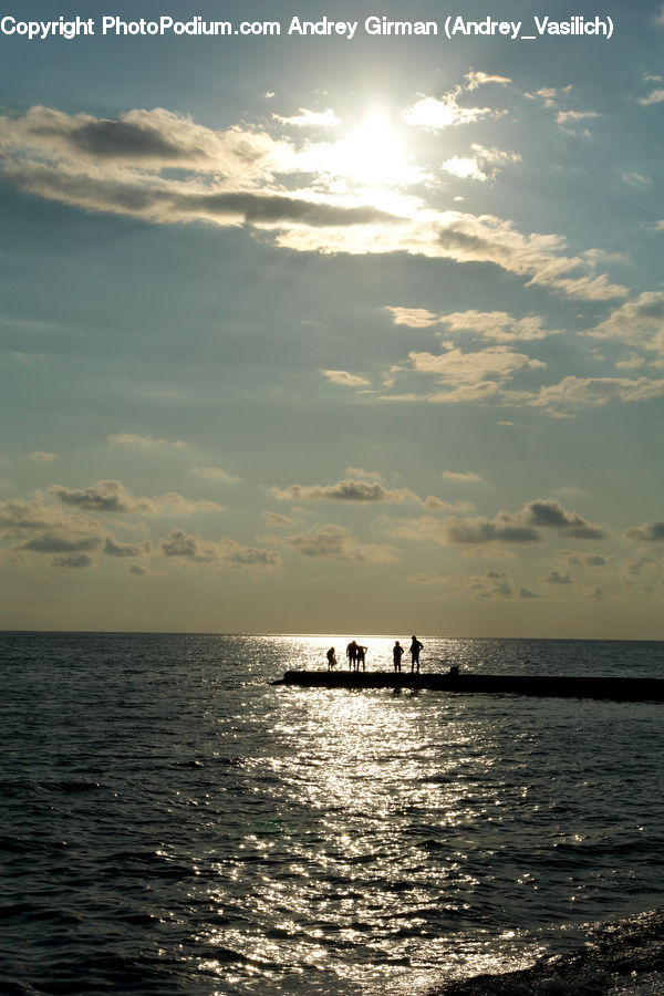 Azure Sky, Cloud, Outdoors, Sky, Ocean, Sea, Water