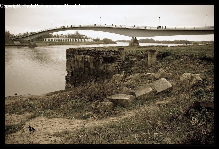 Tomb, Bridge, Rubble, Bunker, Ruins