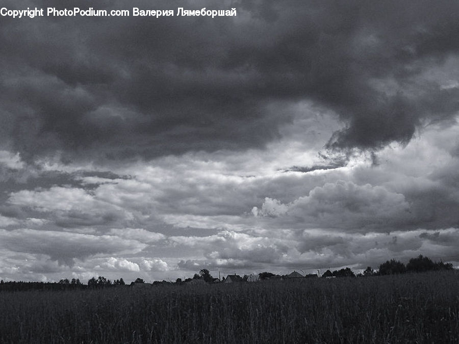 Cloud, Cumulus, Sky, Outdoors, Storm, Weather, Countryside