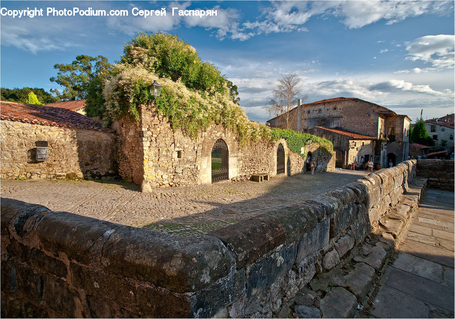 Castle, Fort, Architecture, Ruins, Housing, Monastery, Alley