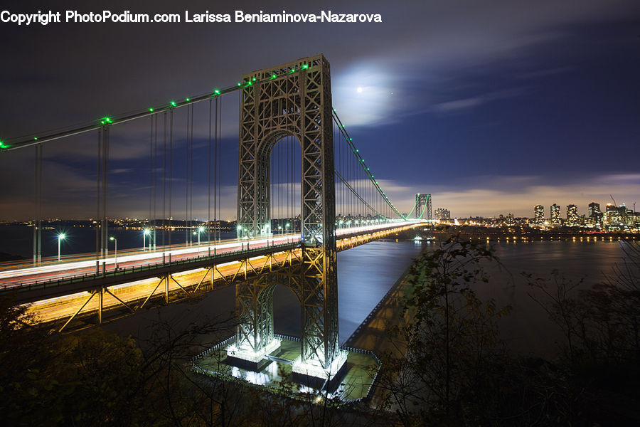 Bridge, Suspension Bridge, Arch Bridge, Drawbridge, Architecture, Tower, City