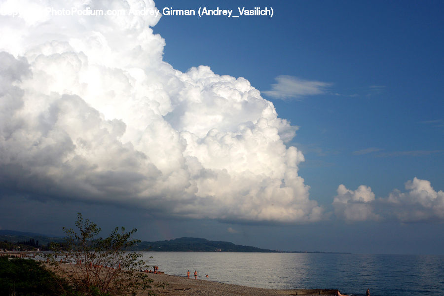 Azure Sky, Cloud, Outdoors, Sky, Cumulus