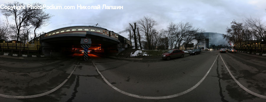 Tunnel, Freeway, Road, City, Downtown, Highway, Urban