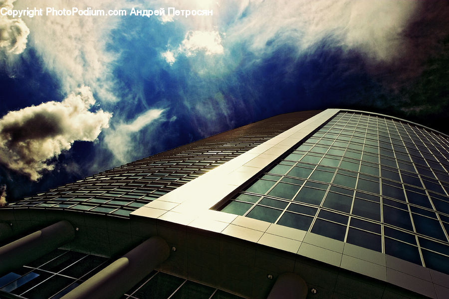 People, Person, Human, Building, City, High Rise, Cloud