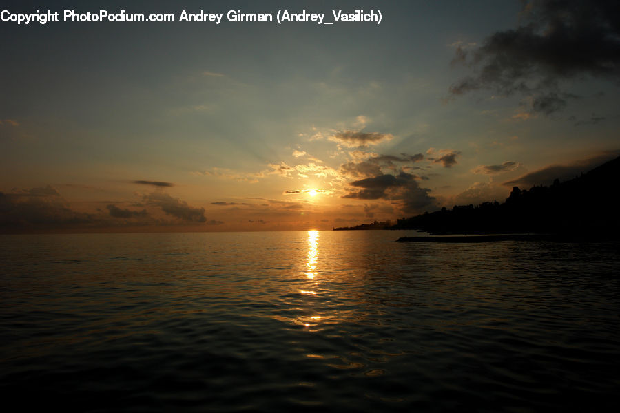 Dusk, Outdoors, Sky, Sunlight, Sunrise, Sunset, Sun