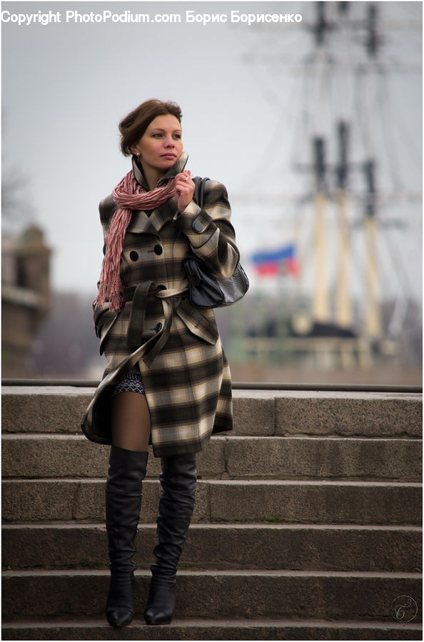 People, Person, Human, Female, Girl, Woman, Coat