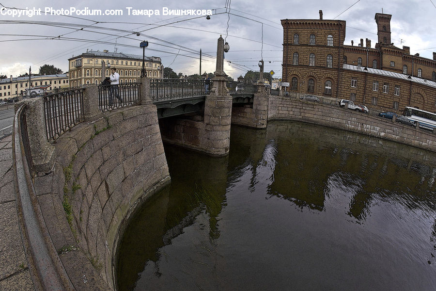 Castle, Ditch, Fort, Moat, Architecture, Canal, Outdoors