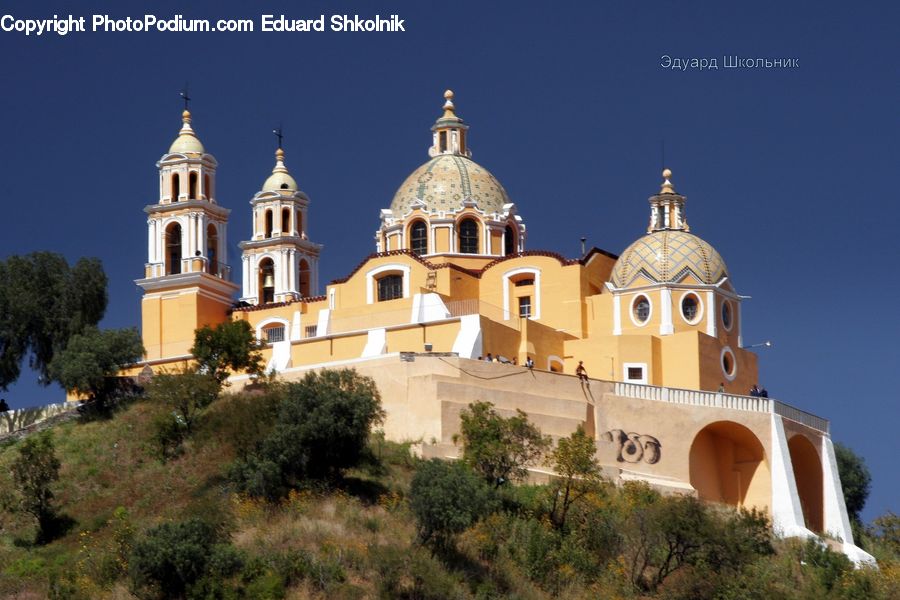 Architecture, Bell Tower, Clock Tower, Tower, Dome, Housing, Monastery