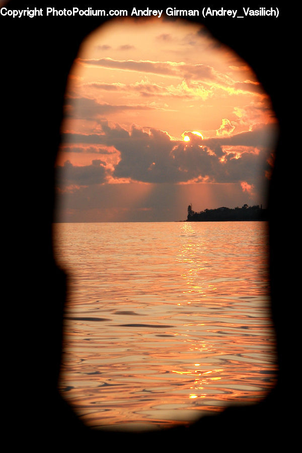 Dusk, Outdoors, Sky, Sunlight, Sunrise, Sunset, Azure Sky