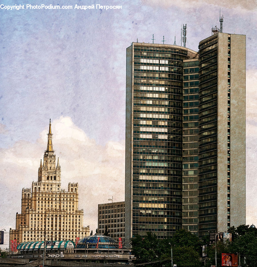 Building, Housing, City, High Rise, Downtown, Urban, Architecture