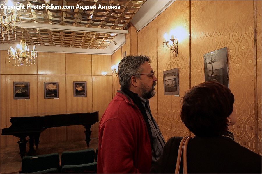 People, Person, Human, Musical Instrument, Piano, Reception Room, Room
