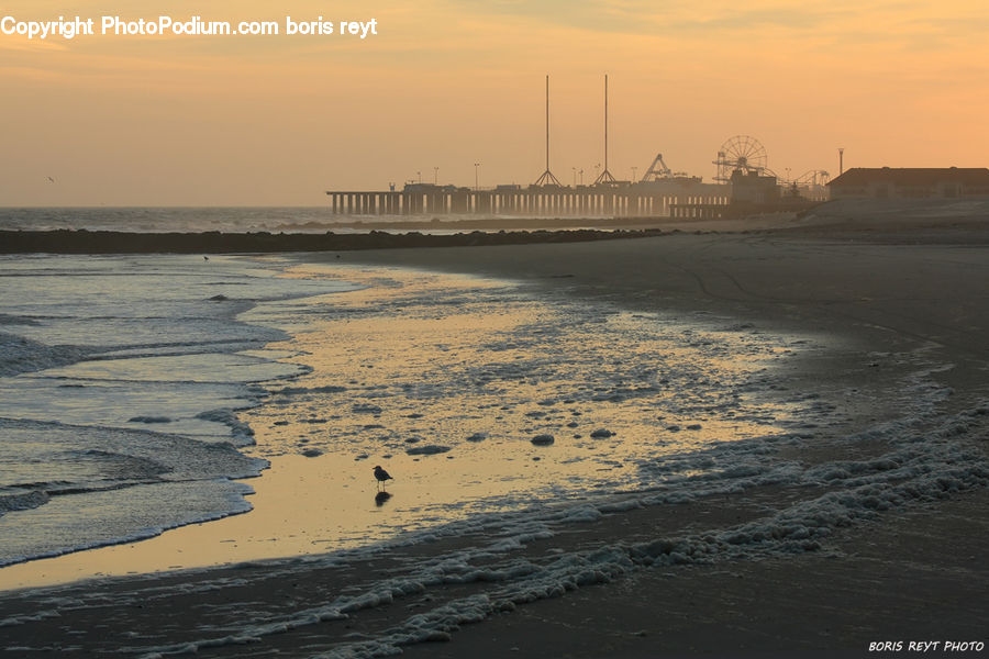 Beach, Coast, Outdoors, Sea, Water, Sand, Soil