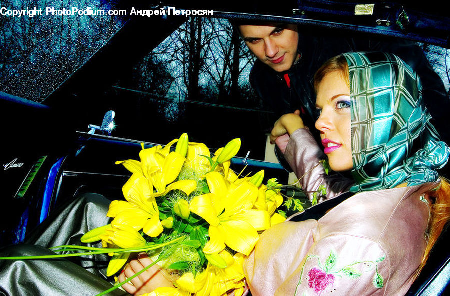 People, Person, Human, Flower, Flower Arrangement, Flower Bouquet, Female