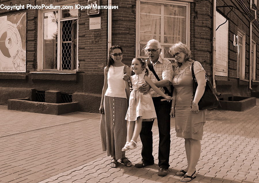 People, Person, Human, Blonde, Female, Woman, Brick