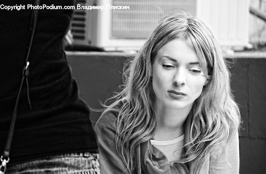 Human, People, Person, Blonde, Female, Woman, Cardigan