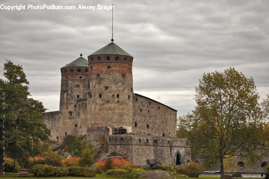 Architecture, Castle, Fort, Housing, Monastery, Bell Tower, Clock Tower