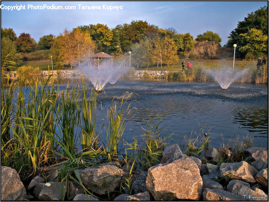 People, Person, Human, Rock, Fountain, Water, Outdoors